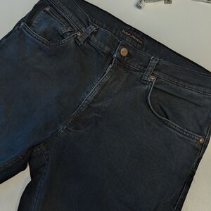 Nudie Jeans Lean Dean 34 x 32 Black Skies